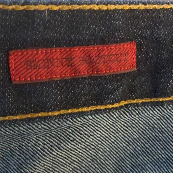 Banana Republic Skinny Bootcut dark wash denim - Picture 4 of 10